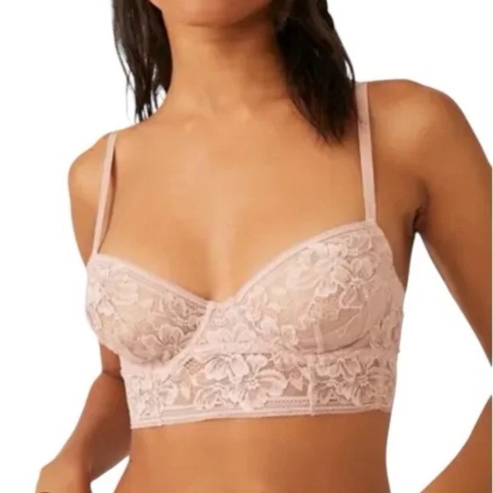 ✨NWT✨Free People Intimately Sorrento Bra- Light Sand 34B🤍